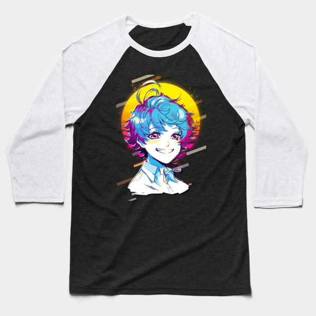 The Promised Neverland Emma Baseball T-Shirt by 80sRetro